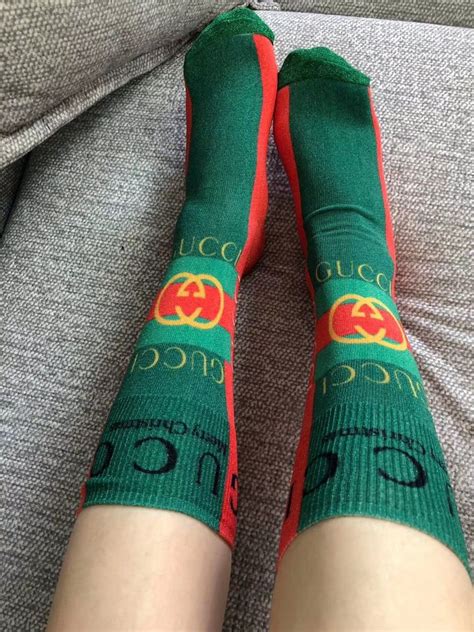 gucci trainer socks|gucci thigh high socks.